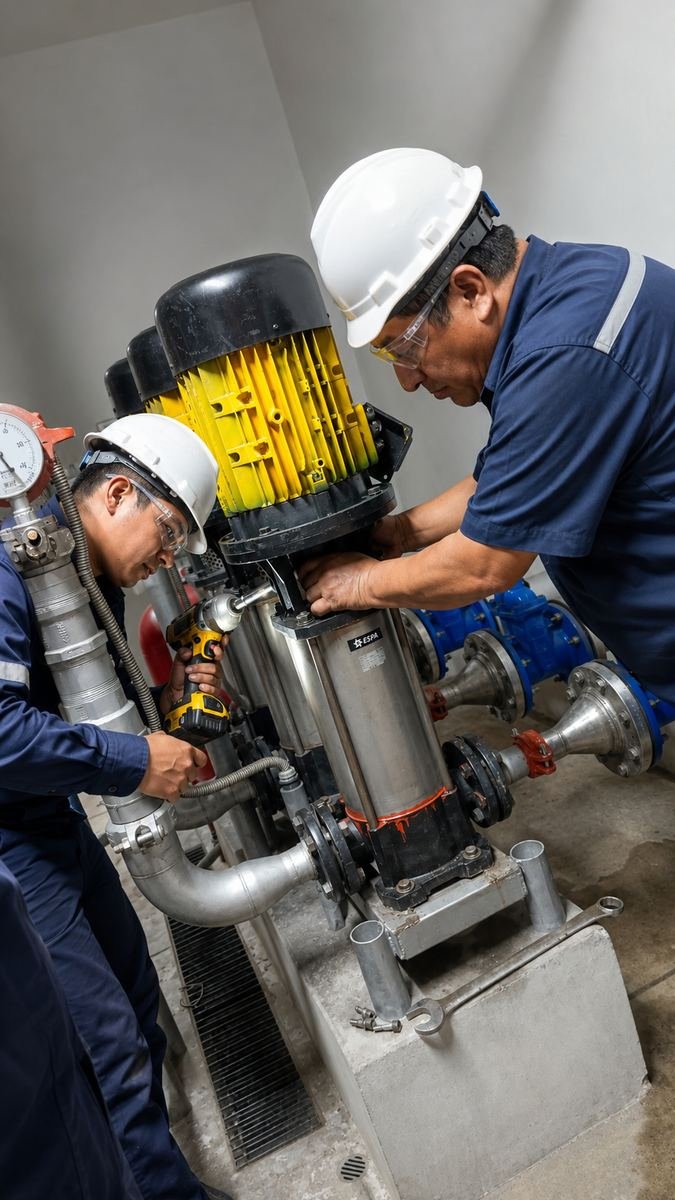 Técnicos ELMMI en acción