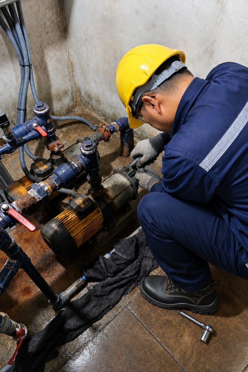 Mantenimiento de ventilador centrífugo